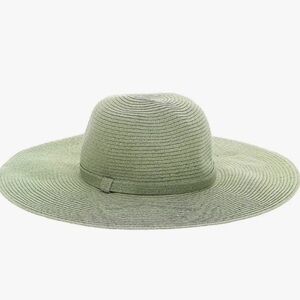 Shade & Shore Green Wide-Brim Hat